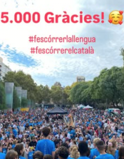 El Correllengua 2025 omple Reus de vida, llengua i cohesió popular El Correllengua 2025 omple Reus de vida, llengua i cohesió popular