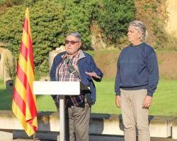 L?ANC, la CUP i Guanyem Girona reten homenatge al president Lluís Companys en el 85è aniversari del seu afusellament