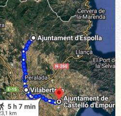 La Columna 27 continua el seu camí cap al Parlament