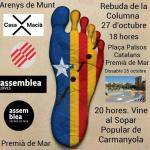 La Columna 27 dOctubre continua avançant pel Baix Montseny i el Maresme