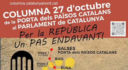 De Salses a Barcelona: 300 km per mantenir viva la flama de la Independència