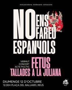 La CUP de Reus porta als carrers la lluita anticolonial i antiracista amb un concert de Fetus
