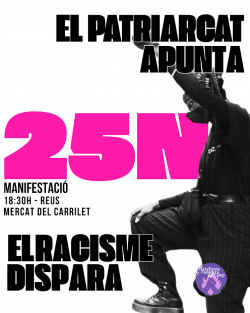 La Plataforma Feminista del Camp convoca una manifestació unitària a Reus