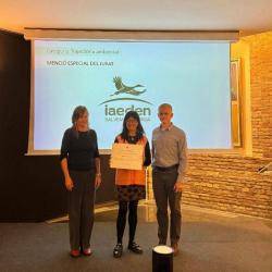 La IAEDEN-Salvem l?Empordà rep una menció especial als Premis ?Natura i Societat? de la Fundació Girbau