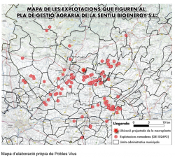 Només 88 ramaders consten al Pla de Gestió de la macroplanta de La Sentiu Bioenergy