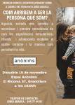 Com arribem a ser la persona que som? a  l'Anònims Granollers