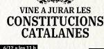 LANC contraprograma el Dia de la Constitució amb un jura de les Constitucions catalanes al fossar de les Moreres