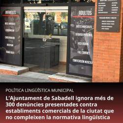 L'Ajuntament de Sabadell ignora m&eacute;s de 300 den&uacute;ncies presentades contra establiments comercials de la ciutat