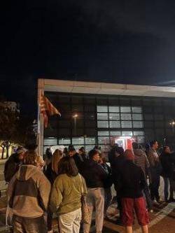 Detingudes dues militants d'Arran Sant Just en una operació policial vinculada a accions de suport a Palestina