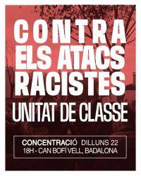 Concentraci&oacute; urgent aquesta tarda contra l�atac racista que ahir va impedir el reallotjament d�emerg&egrave;ncia