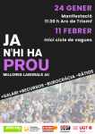 Els sindicats criden a la mobilitzaci&oacute; davant el trencament de la negociaci&oacute; amb Educaci&oacute;