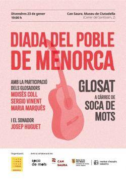 Commemoraci&oacute; de la Diada del Poble de Menorca amb un glosat a Ciutadella