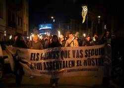 Marxa de torxes a Sant Celoni en mem&ograve;ria de Quico Sabat&eacute;