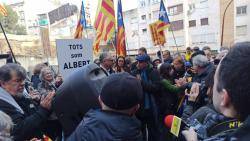 Declara a Manresa (22/01/2026) lactivista independentista investigat per les protestes contra Felipe VI a Montserrat el passat 23/06/2025