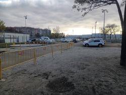 La CUP de Molins de Rei denuncia que el govern del PSC ha convertit una pista esportiva en un aparcament