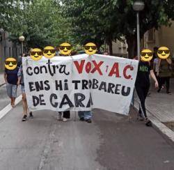 La CUP se suma a la manifestaci&oacute; de l'antifeixisme molinenc contra la pres&egrave;ncia d'Alian&ccedil;a Catalana a la Candelera