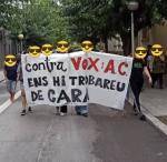 La CUP se suma a la manifestaci&oacute; de l�antifeixisme molinenc contra la pres&egrave;ncia d�Alian&ccedil;a Catalana a la Candelera