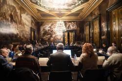 Constituci&oacute; de la Taula per l'Erradicaci&oacute; de l'Amiant de Barcelona. Font: Ajuntament