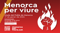 "Menorca per viure", una crida col&middot;lectiva per una illa viva i amb futur