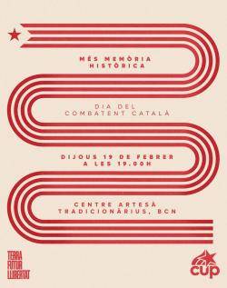 "Mem&ograve;ria i comprom&iacute;s: encara hi ha combat" al Centre Artes&agrave; Tradicion&agrave;rius de Barcelona