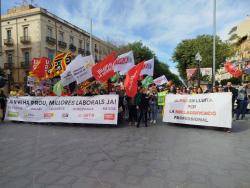 CGT Ensenyament reivindica que la vaga del 11F ha estat de tota la comunitat educativa