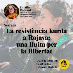 Xerrada a Berga sobre la resist&egrave;ncia kurda a Rojava