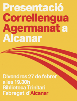El Correllengua Agermanat es presenta a Alcanar i Vinar&ograve;s
