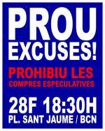 Confederaci&oacute; Sindical d'Habitatge de Catalunya convoca mobilitzacions el 28F en defensa del dret a l�habitatge