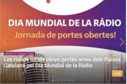 Les r&agrave;dios locals dels Pa&iuml;sos Catalans obren portes pel Dia Mundial de la R&agrave;dio