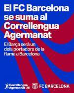 El FC Barcelona s�adhereix al Correllengua Agermanat i referma el seu comprom&iacute;s hist&ograve;ric amb la llengua catalana