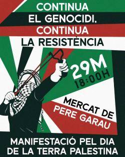 Convocada una manifestaci&oacute; a Palma pel Dia de la Terra Palestina