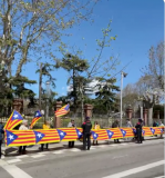 Abans de l'inici de l'etapa 4 de la  @voltacatalunya