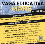 Tercera jornada de vaga docent amb talls de carreteres i mobilitzacions arreu del territori