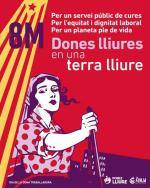 Poble Lliure reivindica el 8M sota el lema  �Dones lliures en una Terra Lliure�