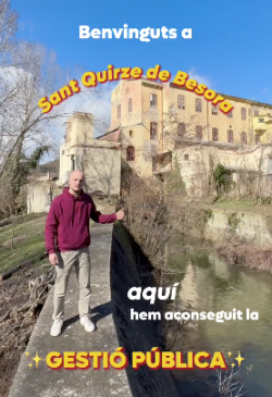 Sant Quirze de Besora municipalitza una central hidroel&egrave;ctrica