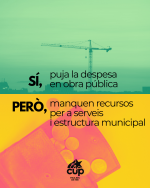 La CUP Molins presenta el primer n&uacute;mero del seu butllet&iacute; amb cr&iacute;tiques a la gesti&oacute; municipal