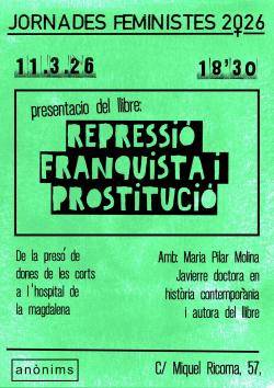 Presenten a Granollers el llibre "Repressi&oacute; franquista i prostituci&oacute;"