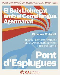 Esplugues, porta d?entrada del Correllengua Agermanat al Baix Llobregat