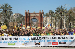 El 58% dels docents aposta per intensificar les mobilitzacions