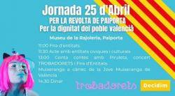 Decidim convoca una jornada a Paiporta pel 25 d'Abril per la "dignitat del poble valenci&agrave;"