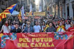 Sant Jordi per la Llengua mobilitza milers de persones a Catalunya SUD