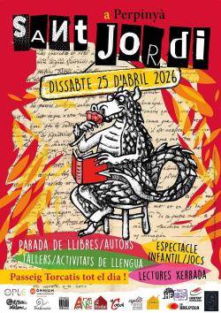 Perpiny&agrave; viu un Sant Jordi alternatiu com a espai de llengua, cultura i resist&egrave;ncia