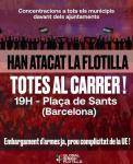 Convocada una concentraci&oacute; a Barcelona contra l�atac a la flotilla solid&agrave;ria amb Gaza