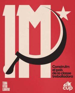 La CUP vincula drets laborals i autodeterminaci&oacute; en la seva crida al Primer de Maig