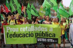 USTEC&middot;STEs exigeix reobrir la negociaci&oacute; i avisa de noves vagues si el Govern no rectifica