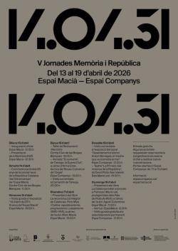 Les Borges Blanques i el Tarr&ograve;s commemoren els 95 anys de la Rep&uacute;blica amb les V Jornades Mem&ograve;ria i Rep&uacute;blica