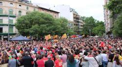 El Correllengua Agermanat omple Palma i reafirma la llengua com a nexe dels Pa&iuml;sos Catalans