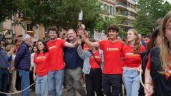 El Correllengua Agermanat omple Palma i reafirma la llengua com a nexe dels Pa&iuml;sos Catalans