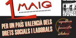 Decidim crida a mobilitzar-se l�1 de Maig per un marc valenci&agrave; de relacions laborals
