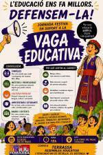 Educaci&oacute; i sindicats continuen sense acord mentre la vaga docent mant&eacute; la pressi&oacute; als carrers